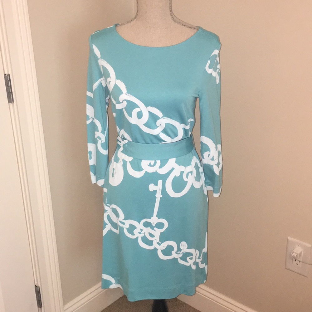 Lily Pulitzer Blue and white dress